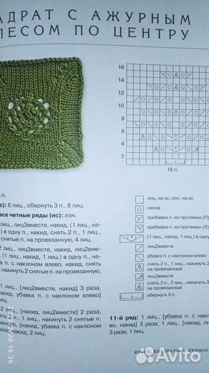 Вяжем спицами, как крючком