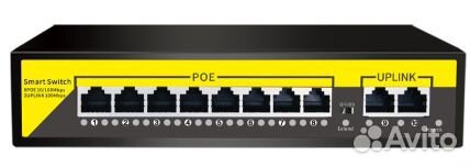 Коммутатор esvi POE-822-1 8xUTP 100Mbs POE