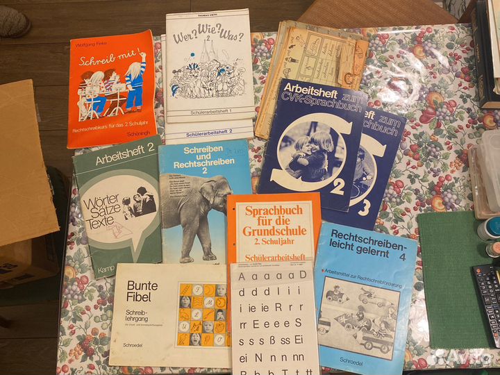 Рабочая тетрадь, прописи, карточки