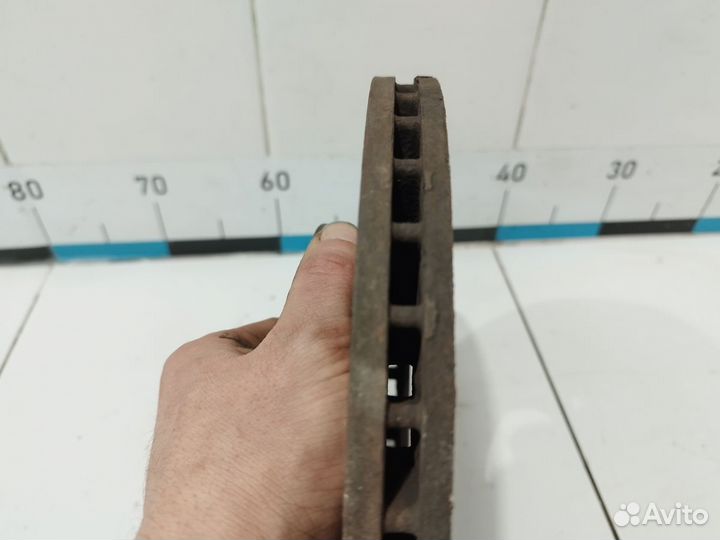 Диск тормозной передний вентилируемый Solaris 2