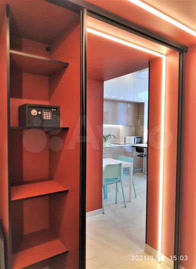 Своб. планировка, 42 м², 1/18 эт.