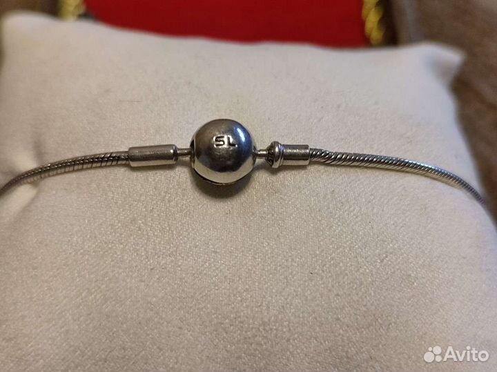 Серебряный браслет Пандора
