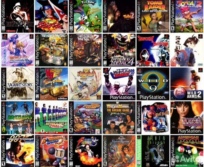 Игры ps1, ps2