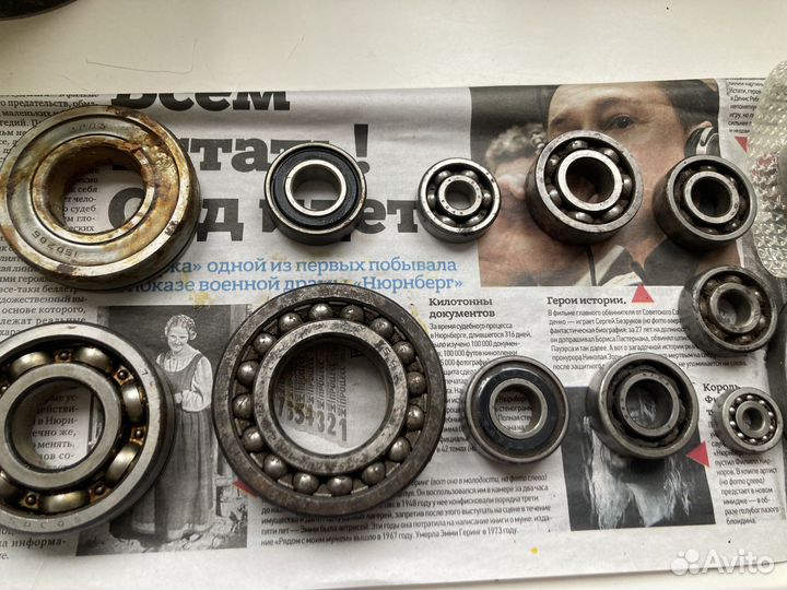 Подшипники, сальники СССР