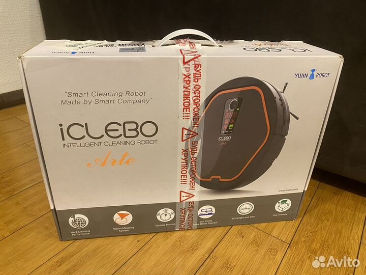 Вакуумный робот-пылесос iclebo