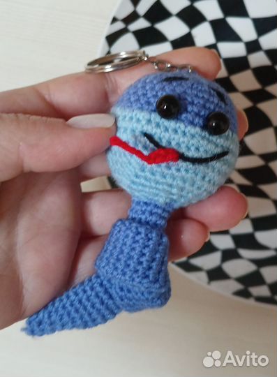 Брелок подвеска игрушка змея подарок