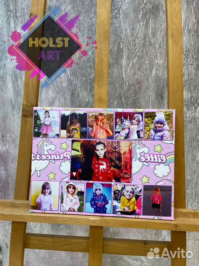 Портрет на холсте по фото