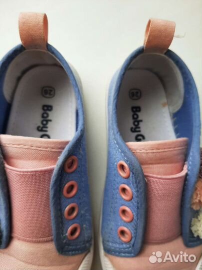 Кеды на девочку