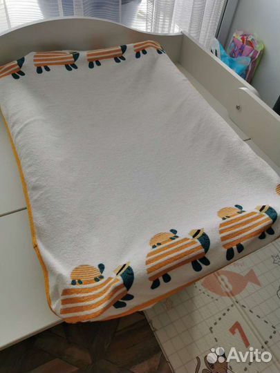 Пеленальный матрасик IKEA с чехлом