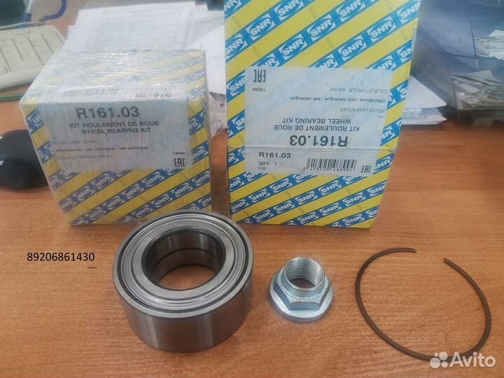 Подшипник ступицы R16103 snr