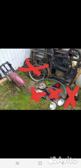 Продам запчасти на мотоцикл Урал, Днепр