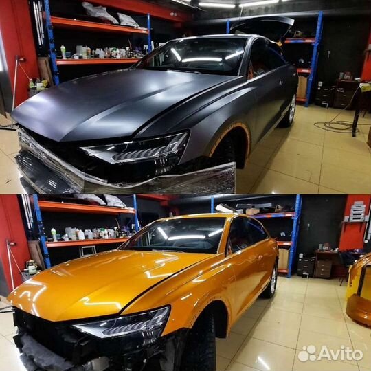 Оклейка авто пленкой