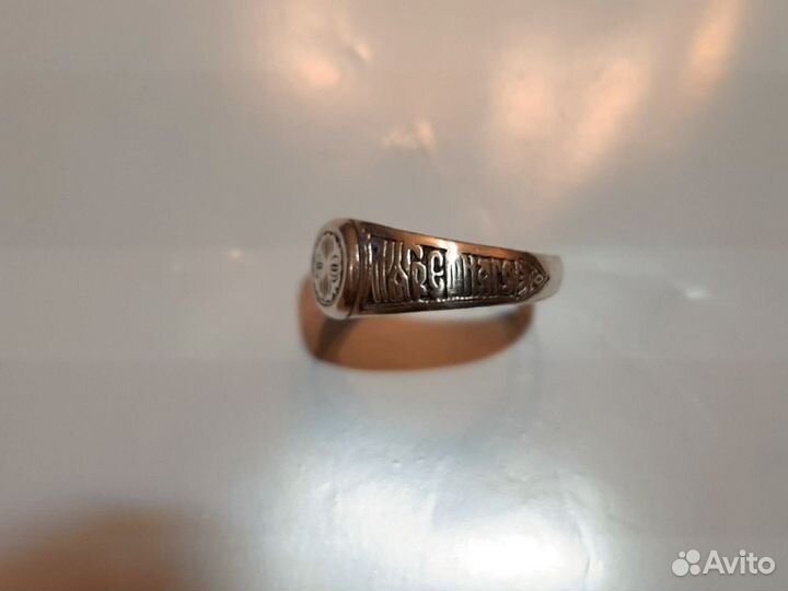 Серебряное кольцо, перстень - 