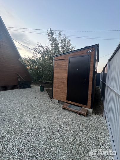 Баня на дровах с чаном и бассейном