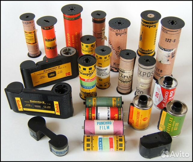 Проявка фотоплёнки чб, orwo, C-41, ECN-2