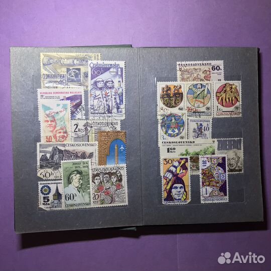 Альбом с почтовыми марками