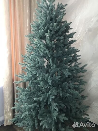 Ель искусственная голубая