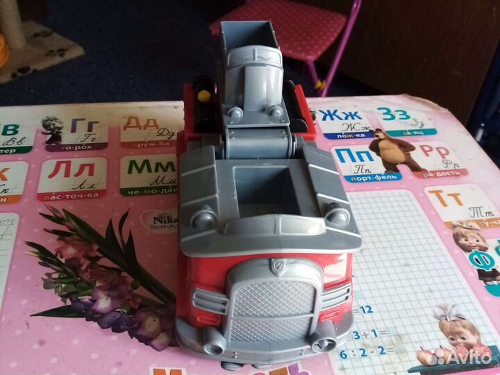 Машина пожарная трансформер