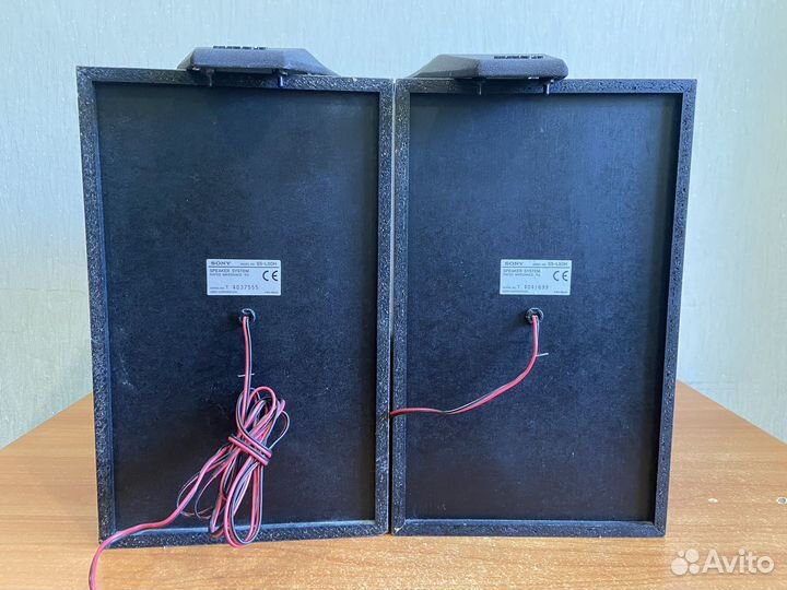 Колонки sony от музыкального центра