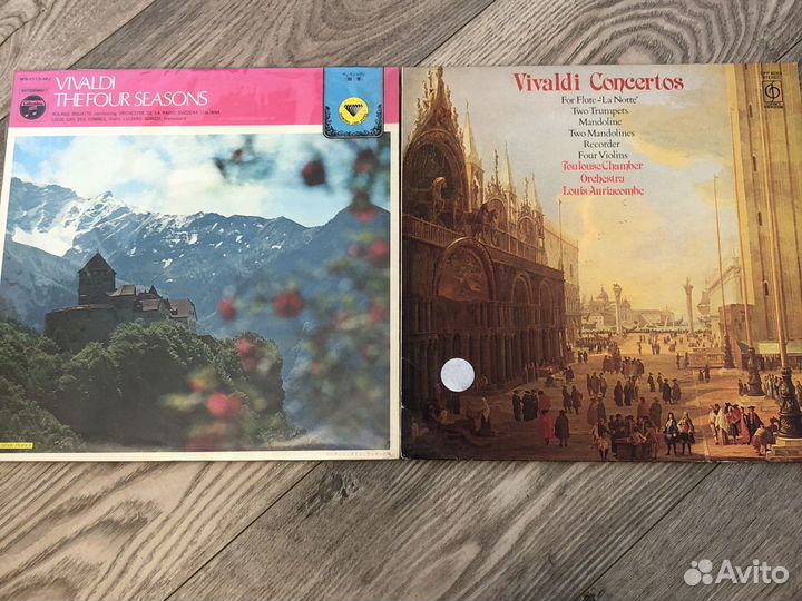 Vivaldi вивальди Пластинки lp