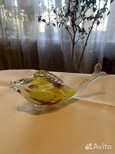 Рыбки стеклянные интерьерные СССР
