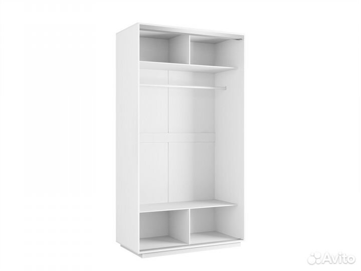 Шкаф купе Версаль Хит 2-х дверный белый