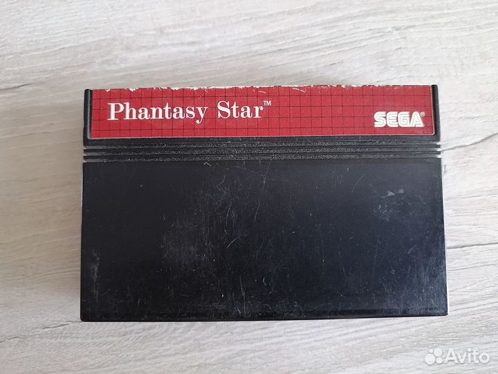 Phantasy Star Sega Master System оригинал картридж