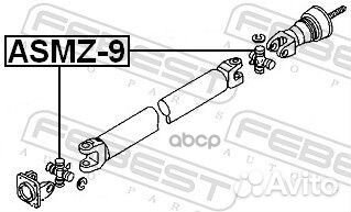 Крестовина карданной передачи mazda B2500/B2600 UF