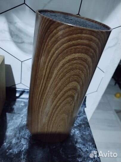 Подставка для ножей деревянная