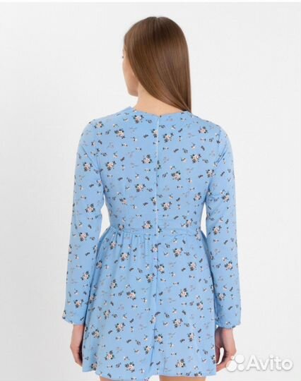 Платье-корсет новое с цветочками весна