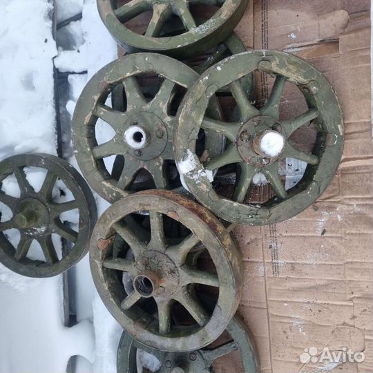 Колеса к станку Соколова пулемет максим