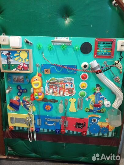 Бизиборд развивающая доска