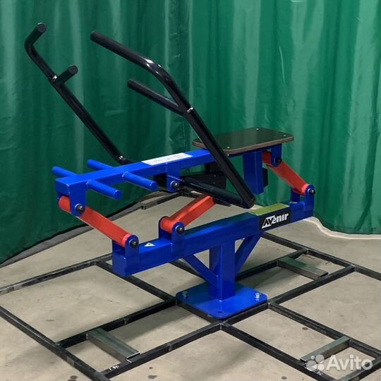 Уличный тренажер гребля AVU009