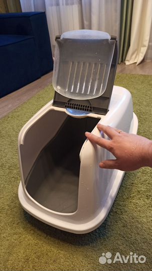 Туалет для кошек закрытый