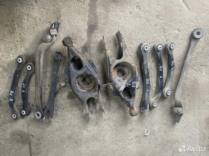 Задние рычаги Мерседес W211 C219