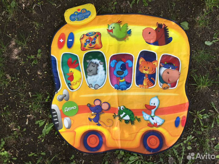 Музыкальный коврик для развития детей от 3 лет