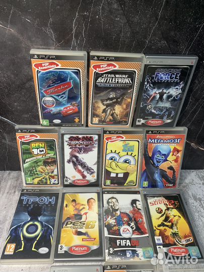 Игры на psp Оригинал