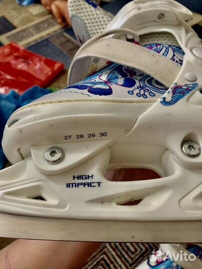 Коньки детские раздвижные Nordway 27-30 р