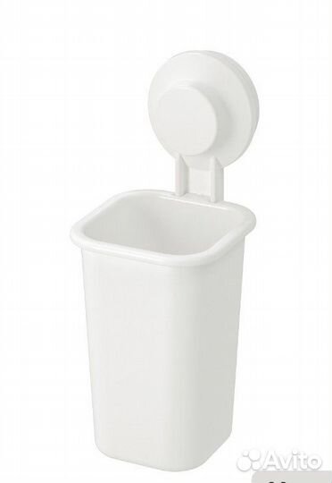 Полка, крючки, стакан Икеа Тискен, Таккан