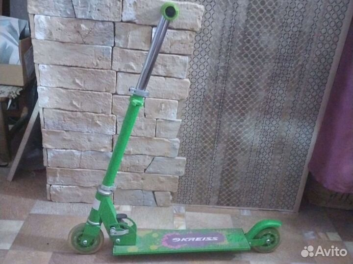 Самокат детский двухколесный бу