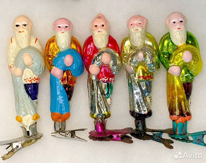 Елочные игрушки СССР золотая рыбка