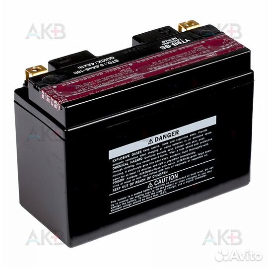 Аккумулятор для мотоцикла Yuasa YT9B-BS - 8.4 Ач 1