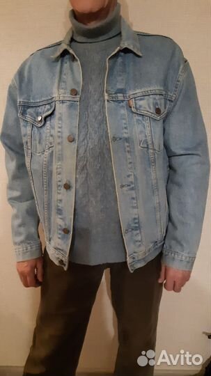 Джинсовая куртка мужская