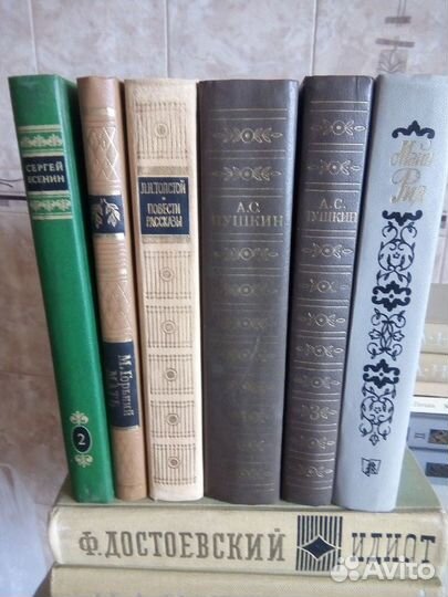 Книги русских и советских писателей
