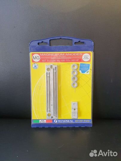 Комплект анодов Tecnoseal Suzuki DF90-140,магний