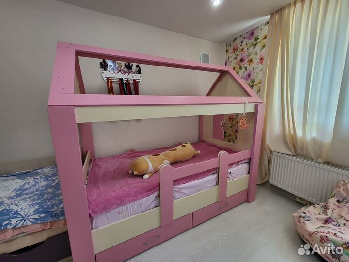 Кровать домик принцессы