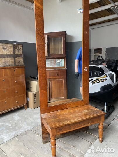 Зеркало с консолью старинное