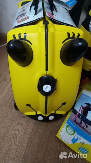 Trunki детский чемодан 4колёса+Самсонит рюкзак