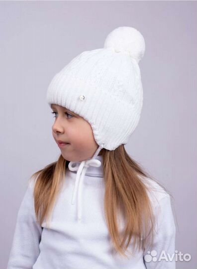 Шапочка для девочки новая