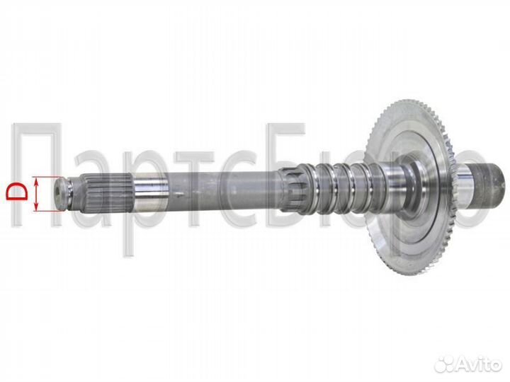 Входной вал АКПП 09D / TR-60SN TR60